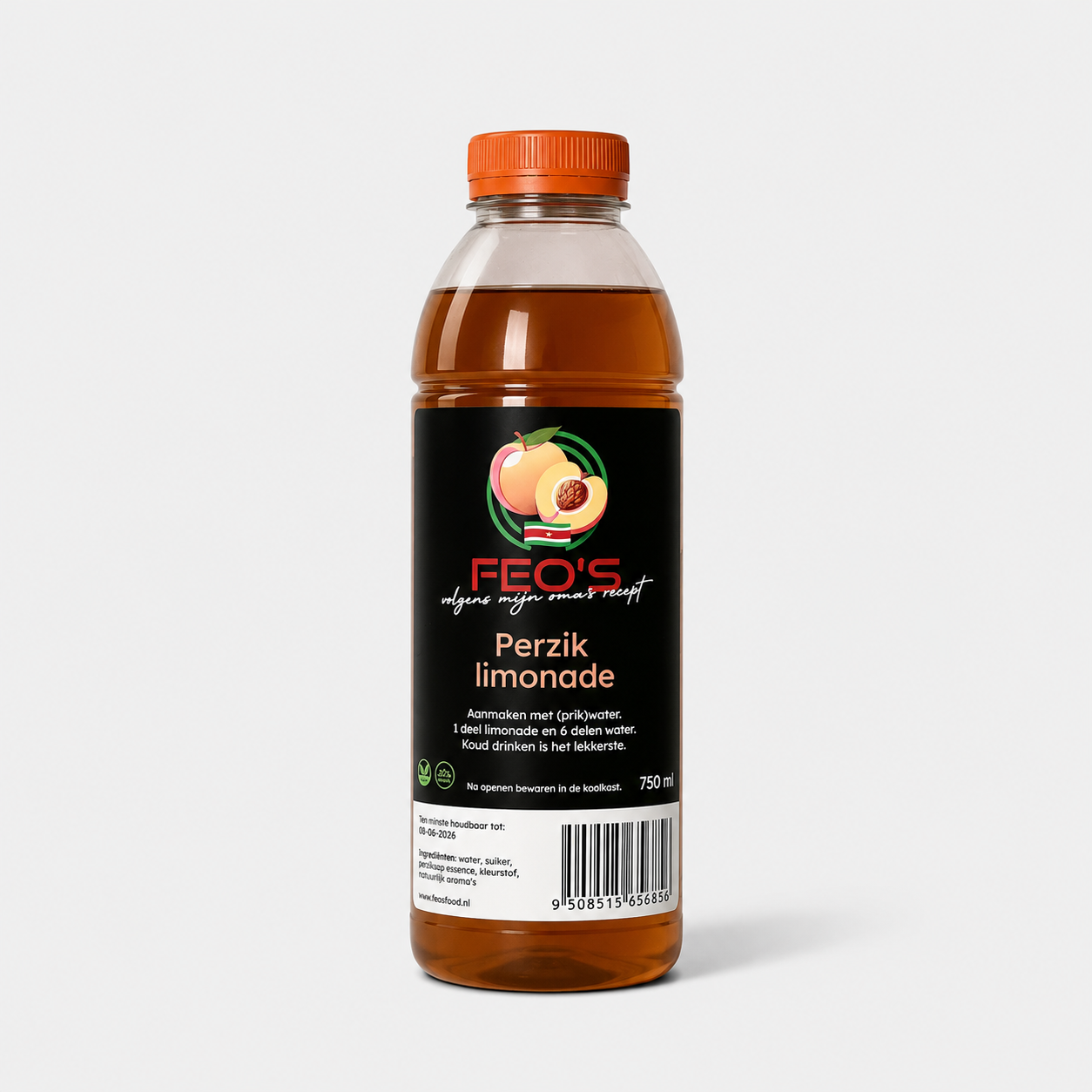 Peach lemonade (750ml)