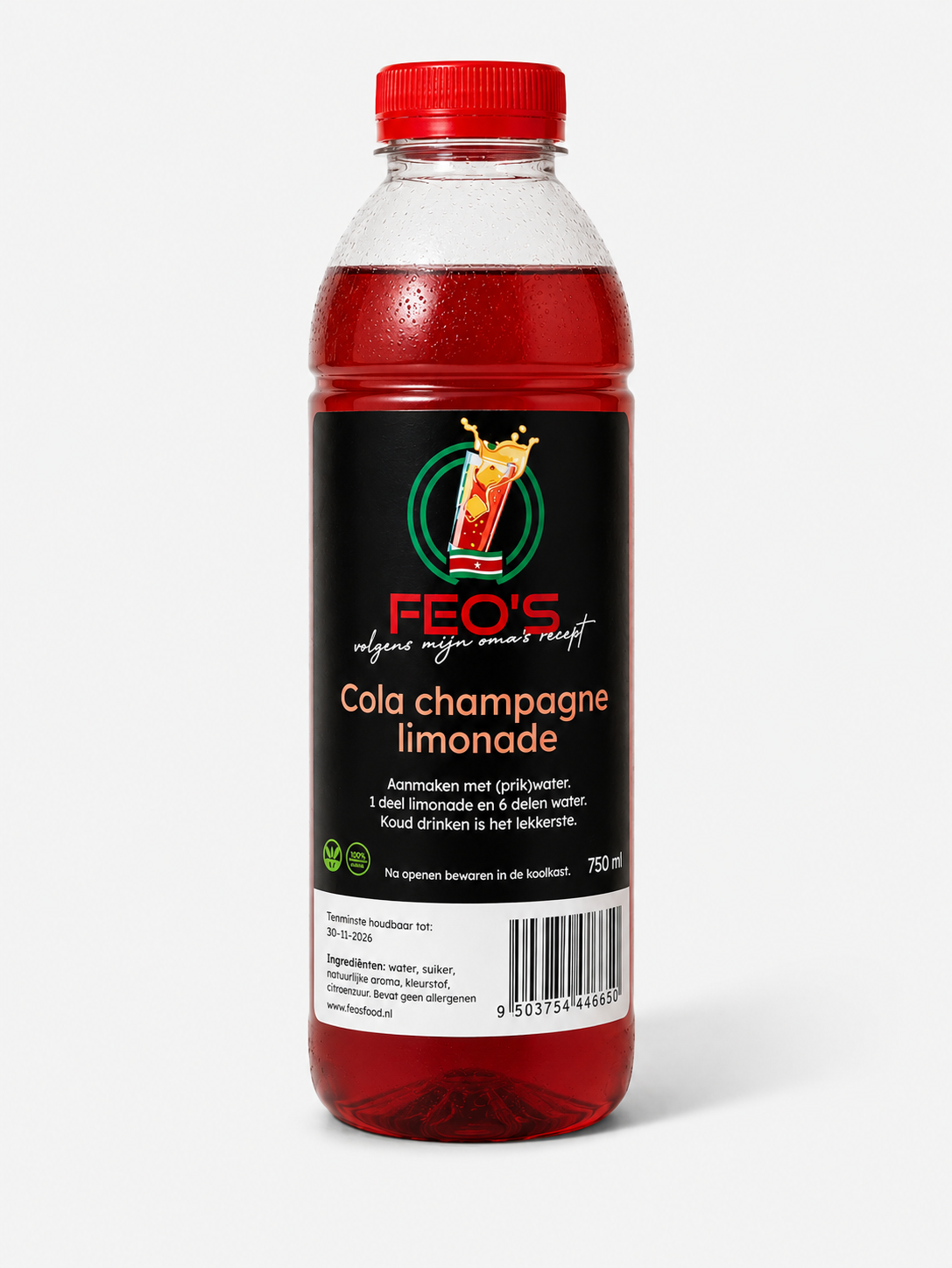 Cola Champagne limonade (750 ml)